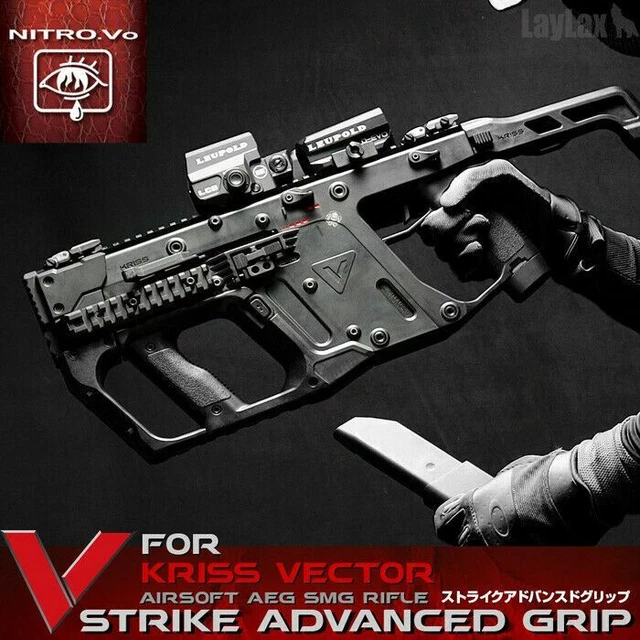 1:5 Scale KRISS Vector Submachine Gun Metal Model - BattleField4 / PUBG Collectible Action Figure Accessory
