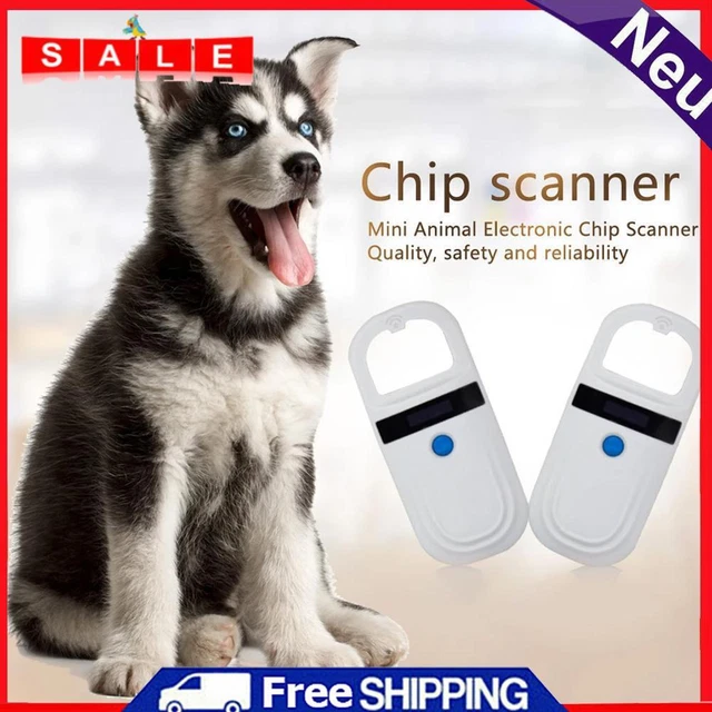 125kHz 134.2kHz Pet Microchip Scanner ISO 11784 11785 FDX-B ID64 ID Tag Reader