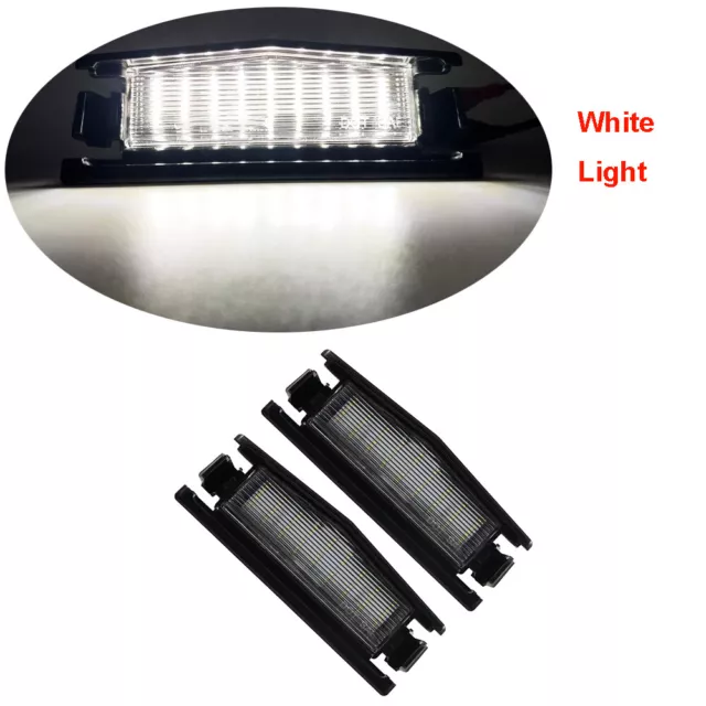 Lámpara de luz LED blanca con número de matrícula para Mazda 2 2016 Mx-5 (Miata) 2016-UP