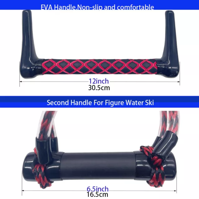 75ft Water Ski Rope Safety Watersports Surfing Tow Line for Wakeboard Kneeboard 2
