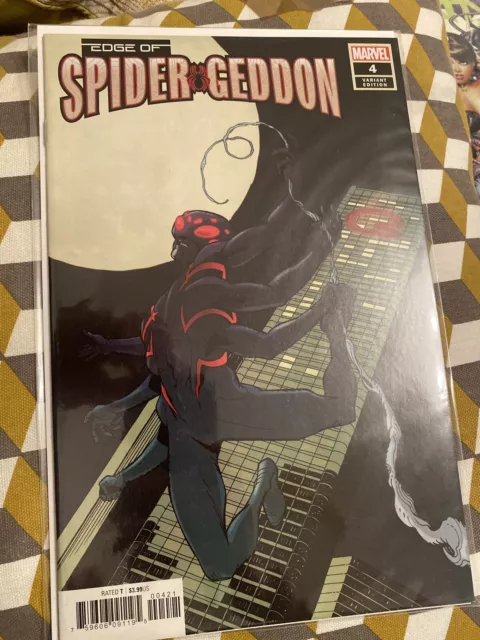 Marvel Comics Edge of Spider-Geddon Issue 4 Cully Hamner Verse Variant Spiderman