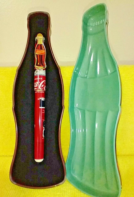 1996 Coca Cola Pen in Collector's Tin Plus Extra Pen with Polar Bear Design