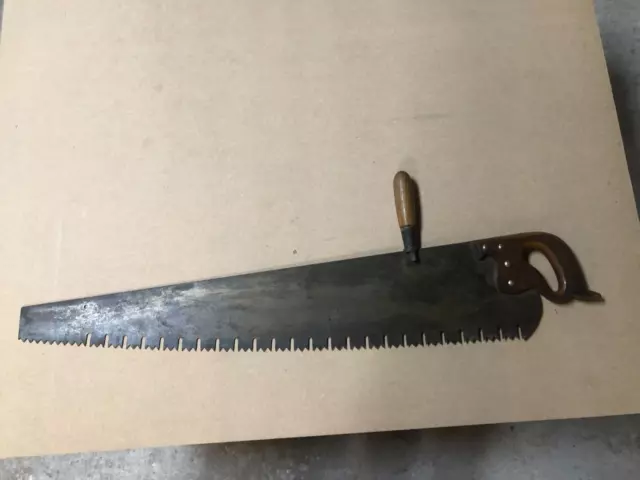 Antique one man crosscut saw discount