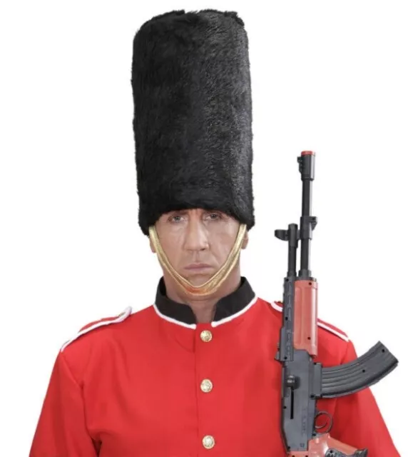 Cappello Nero Tessuto Guardia Reale Inglese Art.4539R Widmann Taglia Unica