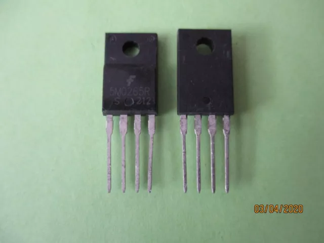 5M0265R  /   Fps   Fairchild Power Supply   To-220F_4L    1 Piece