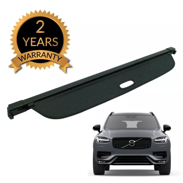 Volvo Xc90 Mk2 (2015-2022) Parcel Shelf Boot Load Luggage Cover Black New Suv