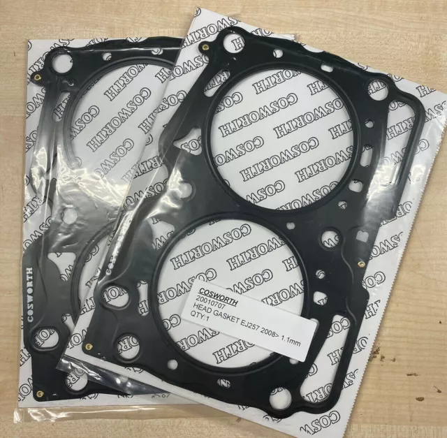 Cosworth Head Gasket Pair 101mm Bore - fits Subaru 2.5 STI EJ25 - 1.1mm