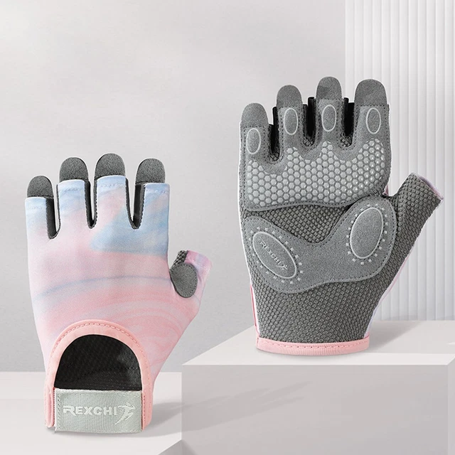Gants 14cm/15cm/16cm Paume Longueur Noir Demi Doigt Polyester + Silice