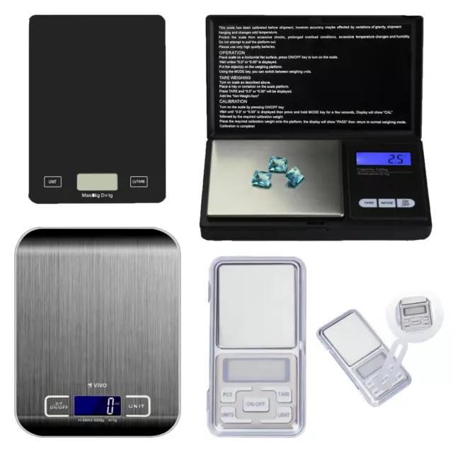 5kg LCD Digital Electric Kitchen Weight Scale Postal Diet Food Weighing Balance