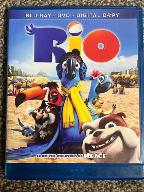 Rio [Blu-ray/ DVD Combo + Digital Copy] Very Good!