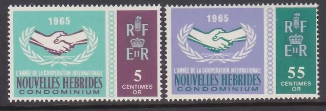 NEW HEBRIDES (French) 1965 ICY set MNH....................................A4786E