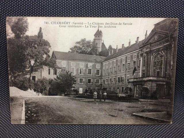 Alès - (Alais) Quartier de Rochebelle - Le Rocher de Duret - Carte postale ancienne et vue d