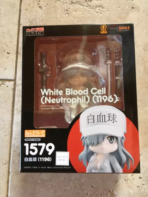 GOOD SMILE COMPANY (GSC) Hataraku Saibou BLACK Nendoroid White Blood Cell  1196, Figures & Plastic Kits