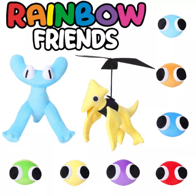 RAINBOW FRIENDS CHAPTER 2 Cyan Plush Toy Yellow Friend Soft Stuffed Doll  Gift AU $15.97 - PicClick AU