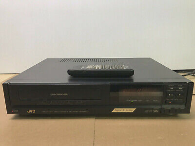 JVC JVC Video Cassette Recorder HR-D830U VCR w/ REMOTE & CABLES WORKS 