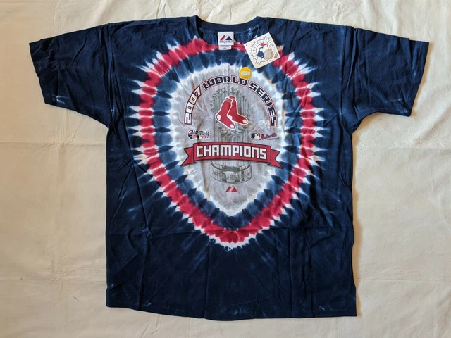 2007 BOSTON RED SOX World Series Champions MAJESTIC 2XL T SHIRT MLB Baseball NWT