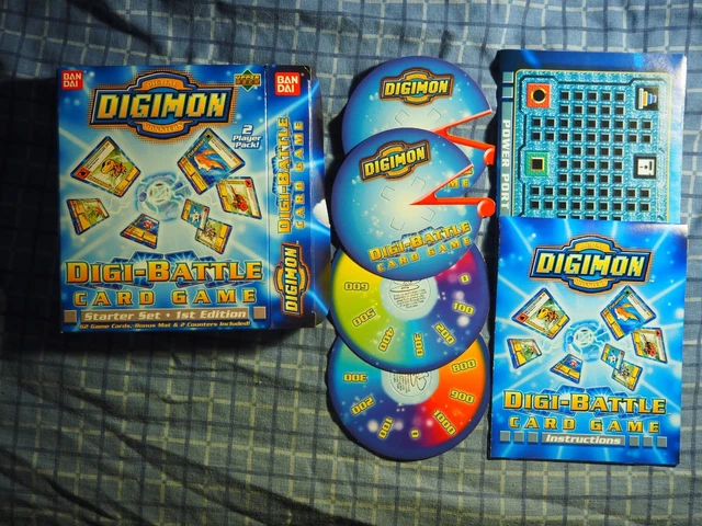 digimon digi-battle card game starter set Amazon.com: Digimon Digital Monsters Digi-Battle Juego de cartas Starter Set  1ª Edición 2 Jugadores Pack : Juguetes y Juegos main image 1