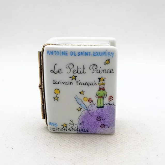 LITTLE PRINCE FRENCH Limoges Box Antoine DeSaint Exupery Book Le Petit ...