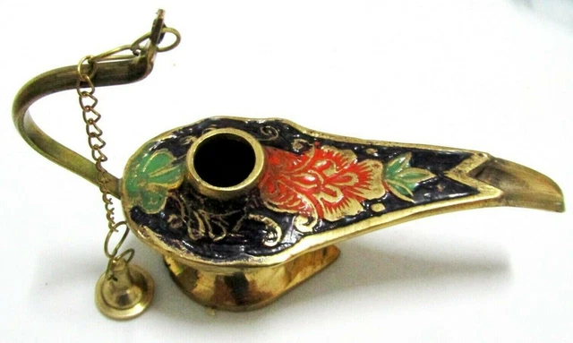 Jüdische Heilige Land-ÖLAMPE Biblische antike Replik, Judaica-Geschenk
