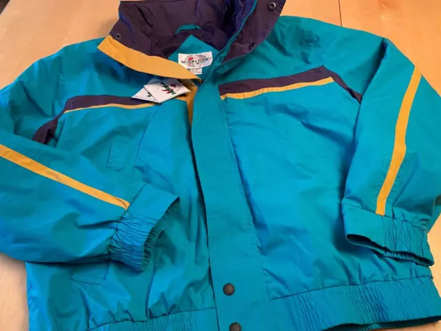 Vintage Nwt Mcgregor Colorblock Spring Poly Cotton Jacket Mens Sz M