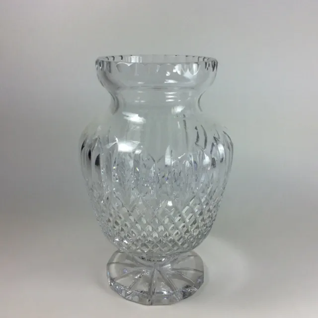 prächtige schwere Kristall Glas Vase 3,5 kg Pokal 29 cm Pokalvase