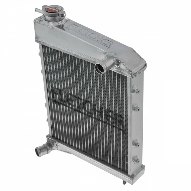 CLASSIC MINI FLETCHER Alloy Radiator 1959-92 Austin Morris Cooper Rover ...