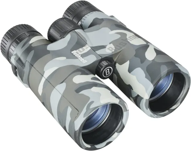 Bushnell Powerview 10X42 Binoculars Camo Waterproof Instafocus