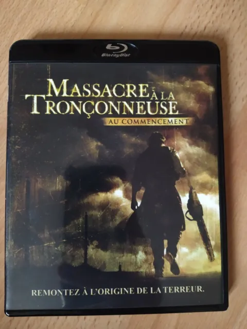 Blu-ray " Massacre à la Tronçonneuse : Au Commencement " RARE - Comme Neuf.