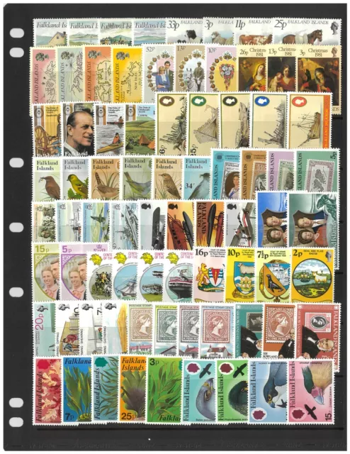 Falkland Island 20 Different Complete Sets of Stamps All Mint Unhinged