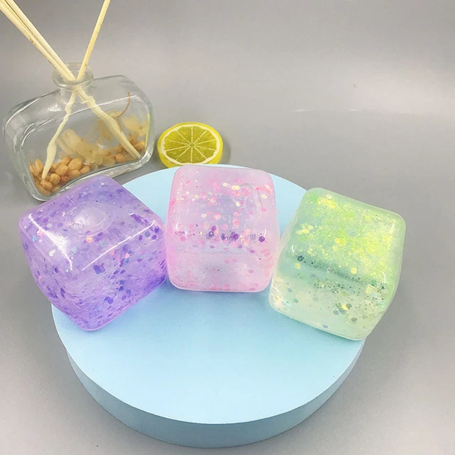 Squeeze Fidget Toy Anti-stress Funny Squeezing Cube Decompression Toy Gifts