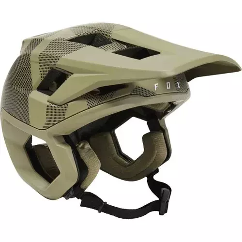 FOX DROPFRAME PRO DVIDE MTB HELMET SALE $209.95 (RRP$349.95) Camo XL 58-60