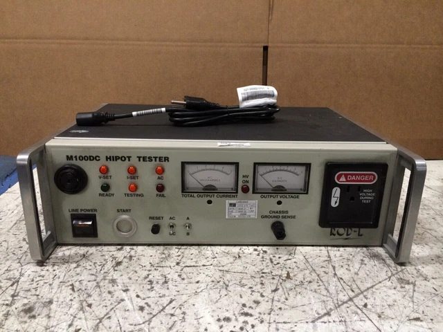 ROD-L M100DC  Hipot Tester w/ Power adapter