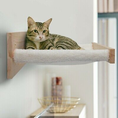 Cat Hammock Wall Mounted Large Cats Shelf Modern Beds & Perches Kitty Furniture
