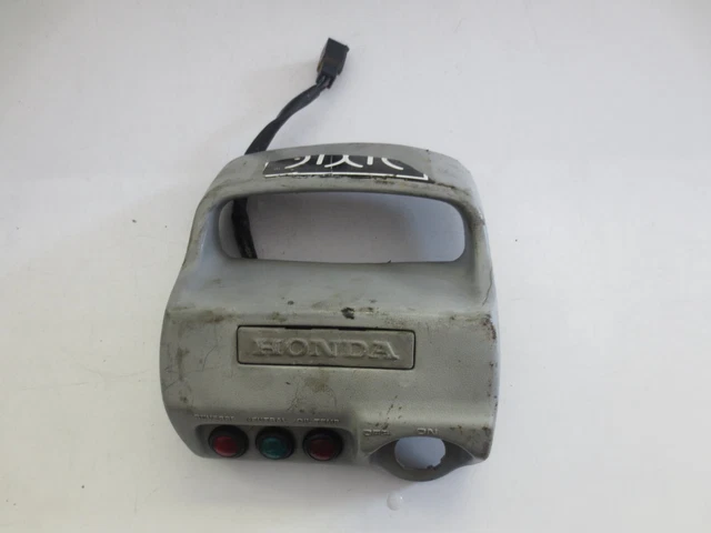 1991 Honda Fourtrax TRX 300 4x4 ATV Used OEM Gray Plastic Dash Handlebar Cover