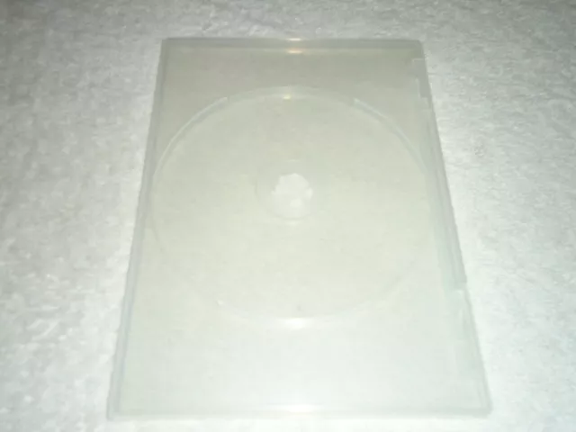 LOT of FIVE 2-Disc Slimcase Semi-Clear REPLACEMENT empty DVD CASES