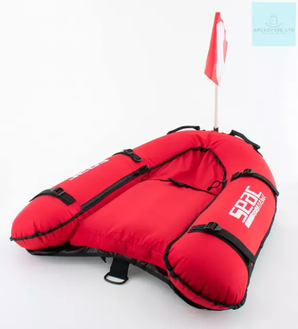 SEAC Sea Mate Gangway Inflatable Board-Red 2