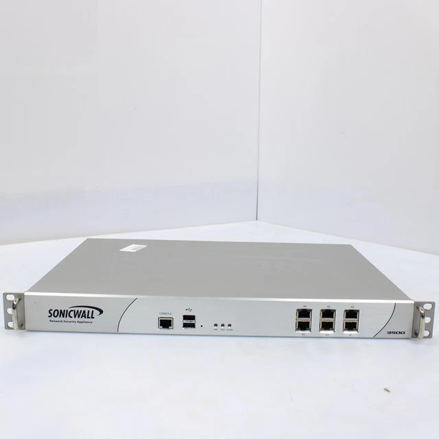SonicWall NSA 3500 Network Security Appliance Firewall