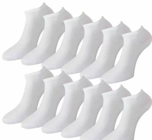 Mens Womens Trainer Liner Ankle Socks Invisible Cotton Low Cut Sports Socks lot