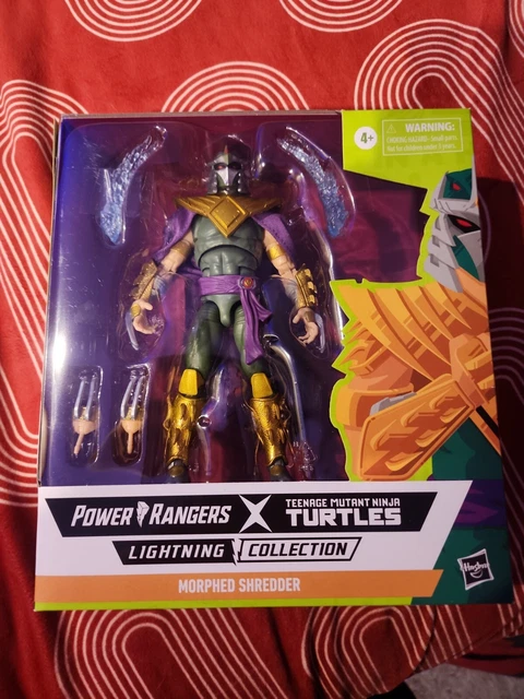 New Power Rangers X TMNT Morphed Shredder Green Ranger Lightning Collection