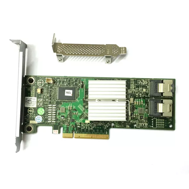 Dell Perc H310 SATA / SAS HBA Dual 6Gbps Internal PCIe x8 RAID Storage M1015