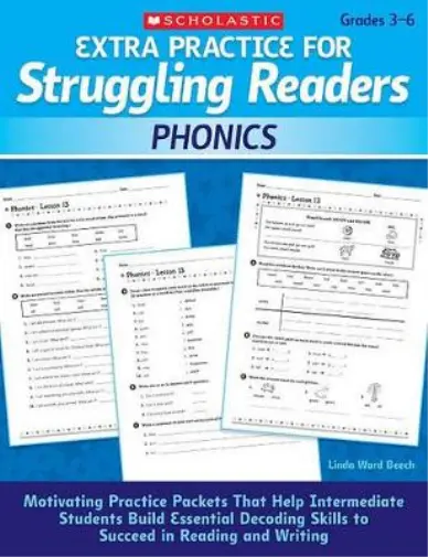 Linda Beech Phonics, Grades 3-6 (Poche) Extra Practice for Struggling Readers