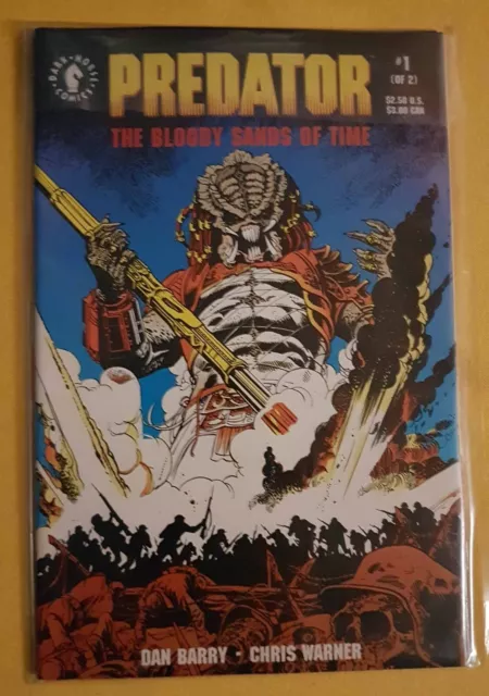 Predator The Bloody Sands of Time Set 1-2 - Dark Horse Comics 2