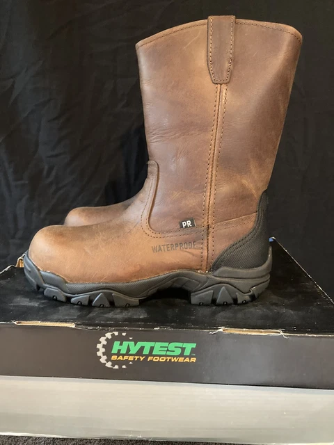hytest safety shoes Waterproof Men’s Size 6 M  Composite Toe 3m Thinsulate.