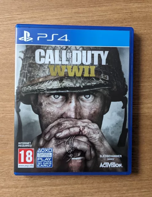Call of Duty WWII COD World War 2 PS4 & PS5 PRISTINE 1st Class