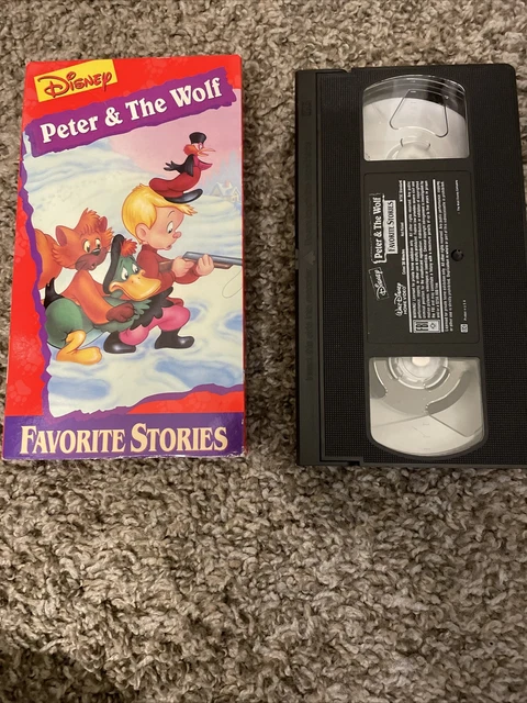 DISNEY PETER AND the Wolf Disney VHS Home Video Out of Print HTF $19.84 ...