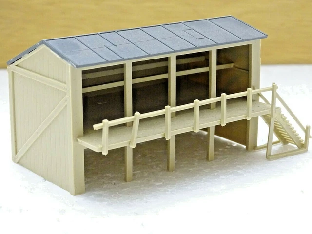 Lot De Maquettes Montées Jouef 1058 - Menuiserie, Hangar, Chapelle, Tracteur - HO 1/87