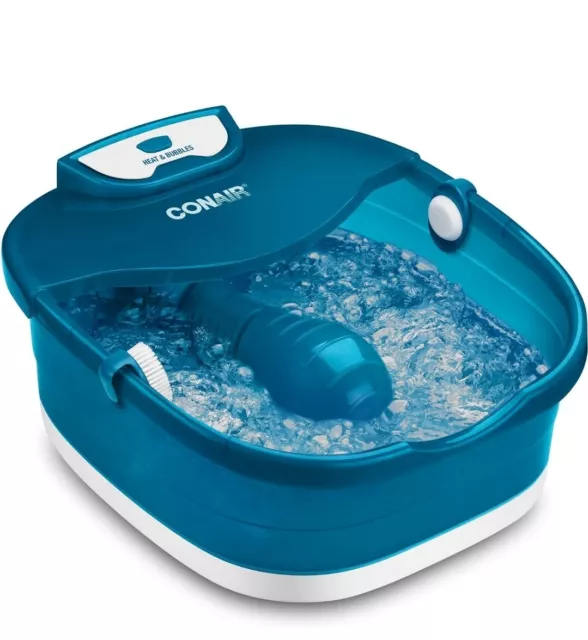 Conair Pedicure Foot Spa Bath with Heat, Massaging Foot Rollers And Bubbles 2