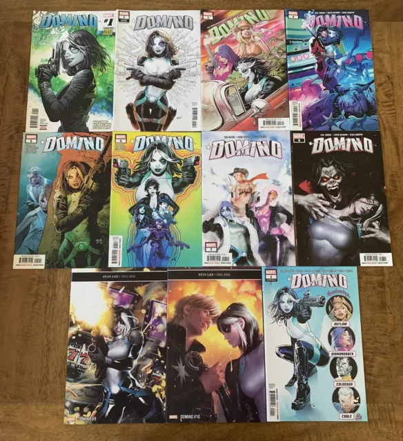 Domino, Full Limited Series #1-10 plus annual, Marvel Comics