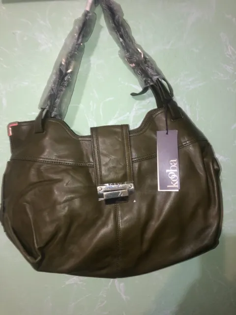 KOOBA Natasha bag-leather large tote shoulder bag Retail Price $578