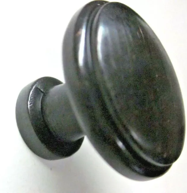 GlideRite ZYN-5096 Cabinet Door Drawer Pull Knob ORB Rubbed Bronze Nearly Black